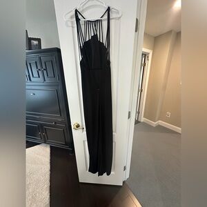 NWT Laundry by Shelli Segal Black Maxi Dress.